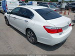 2014 Honda Accord Lx White vin: 1HGCR2F33EA061376