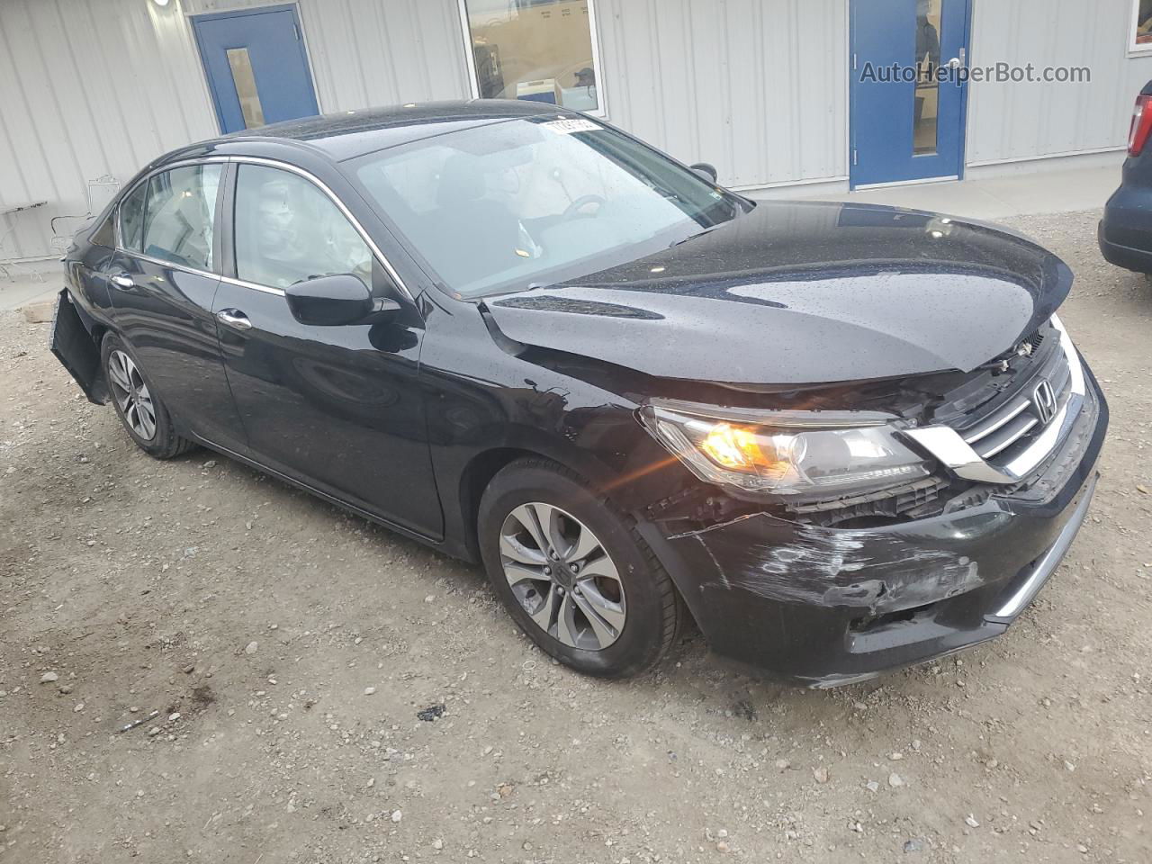 2014 Honda Accord Lx Черный vin: 1HGCR2F33EA071521