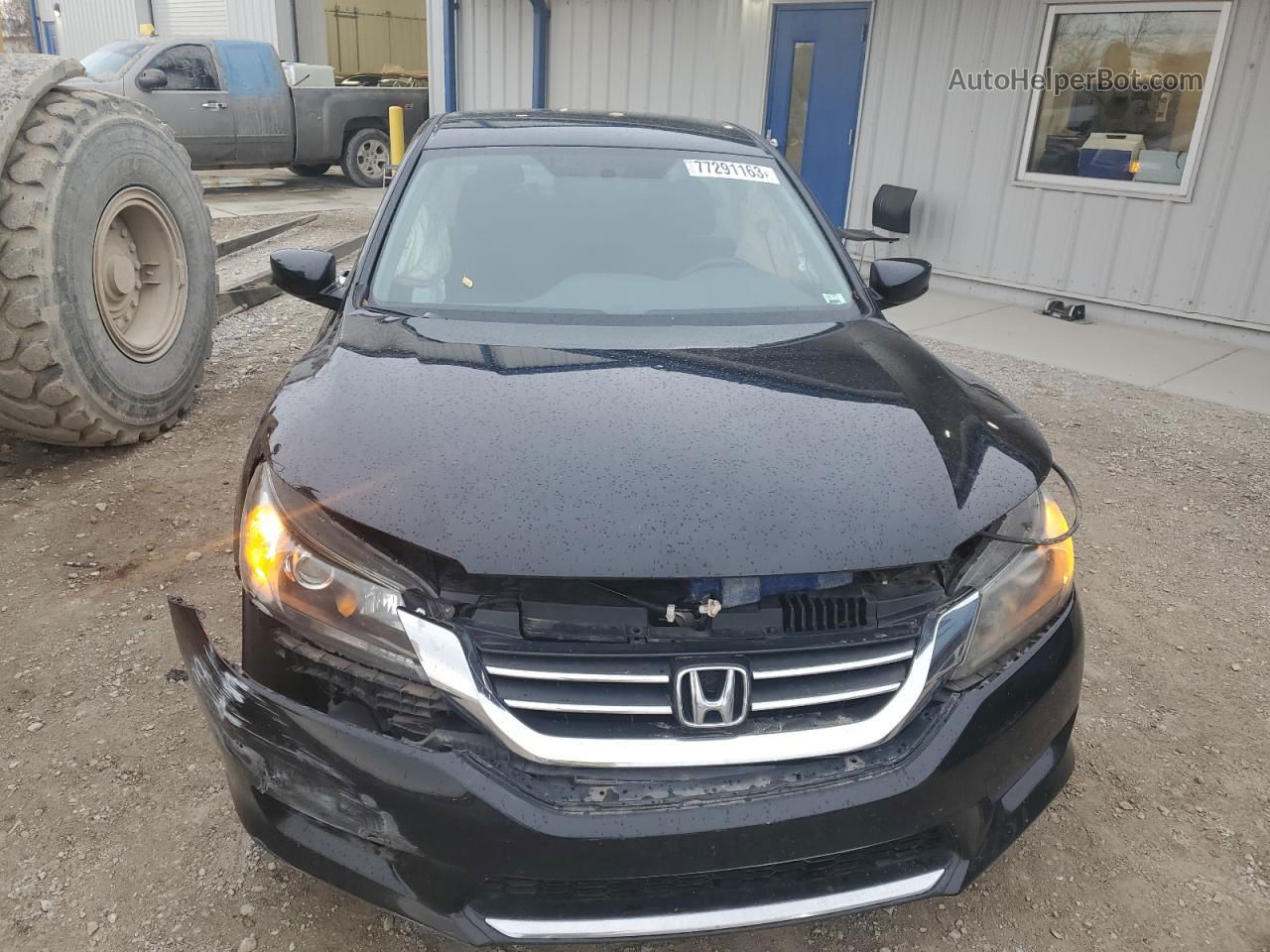 2014 Honda Accord Lx Черный vin: 1HGCR2F33EA071521