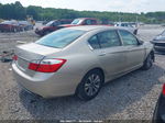 2014 Honda Accord Lx Beige vin: 1HGCR2F33EA098430