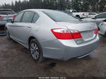 2014 Honda Accord Lx Silver vin: 1HGCR2F33EA123052