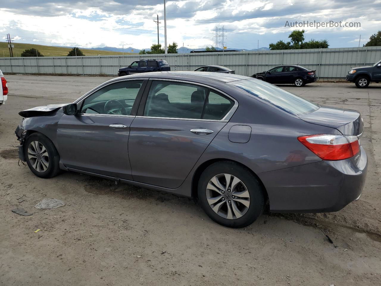 2014 Honda Accord Lx Charcoal vin: 1HGCR2F33EA156827