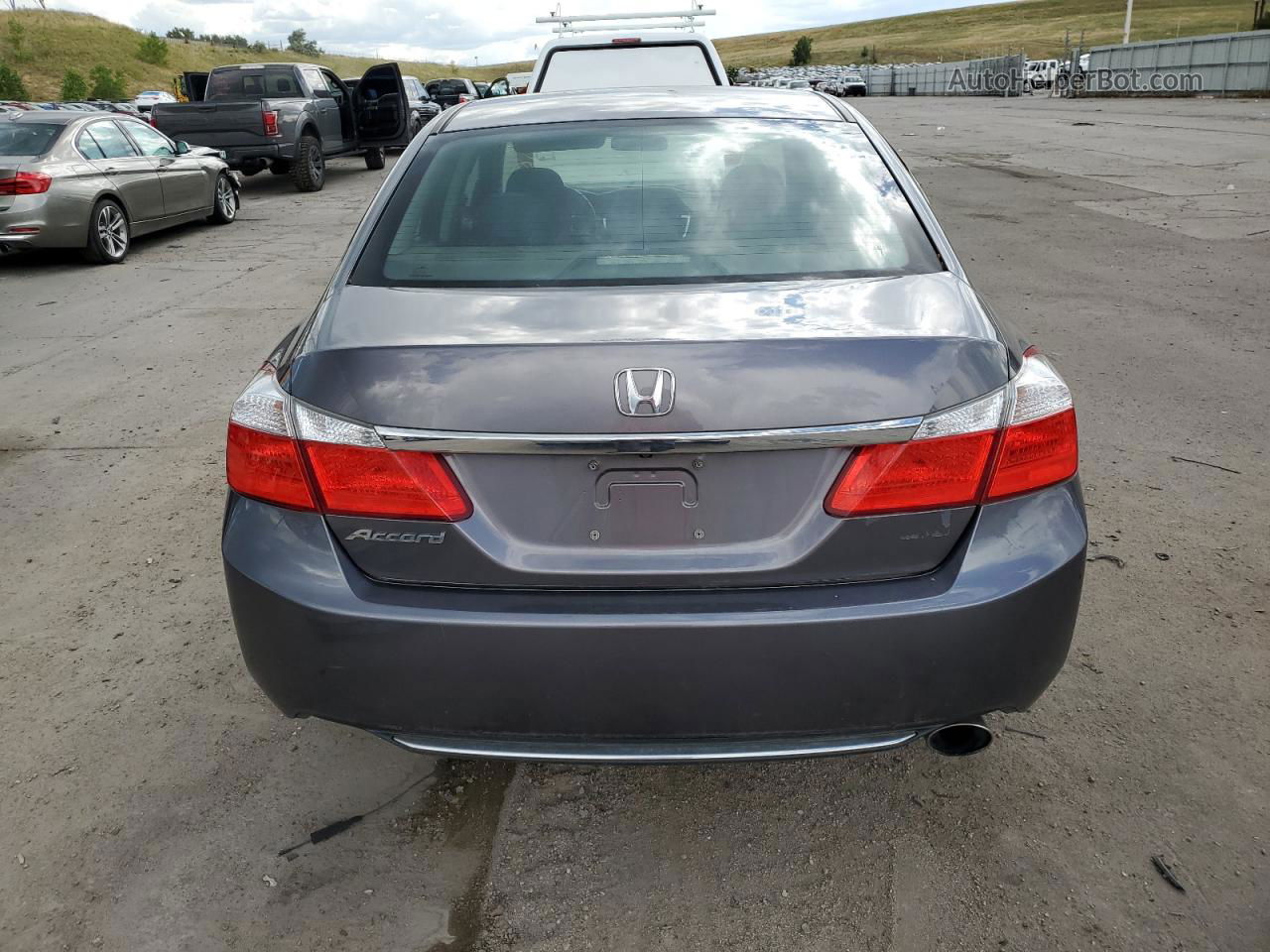 2014 Honda Accord Lx Угольный vin: 1HGCR2F33EA156827