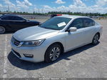 2014 Honda Accord Lx Silver vin: 1HGCR2F33EA182506