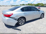 2014 Honda Accord Lx Silver vin: 1HGCR2F33EA182506