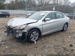 2014 Honda Accord Lx Silver vin: 1HGCR2F33EA191044