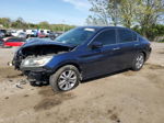 2014 Honda Accord Lx Blue vin: 1HGCR2F33EA241442