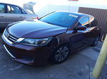 2014 Honda Accord Lx Бордовый vin: 1HGCR2F33EA302322