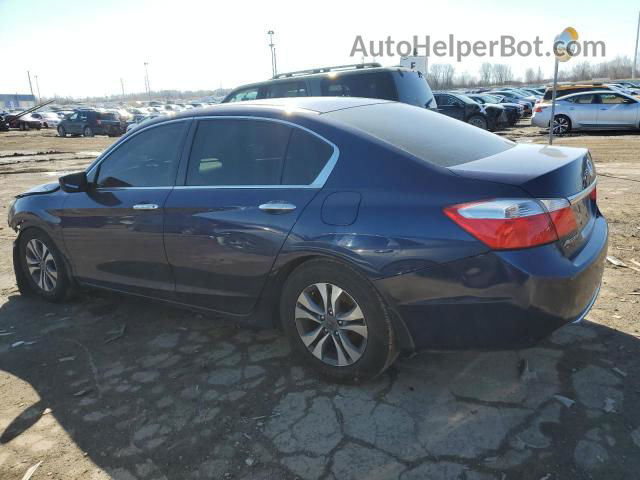 2015 Honda Accord Lx Blue vin: 1HGCR2F33FA008498