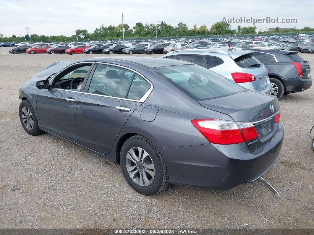 2015 Honda Accord Lx Gray vin: 1HGCR2F33FA037936