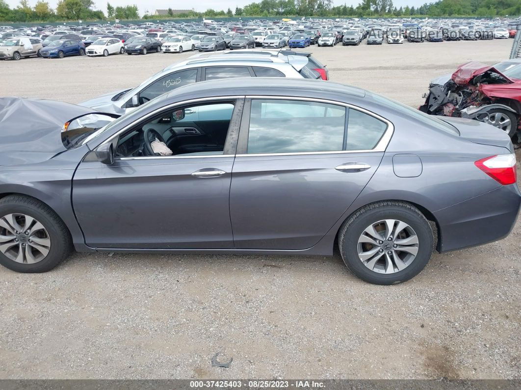 2015 Honda Accord Lx Gray vin: 1HGCR2F33FA037936