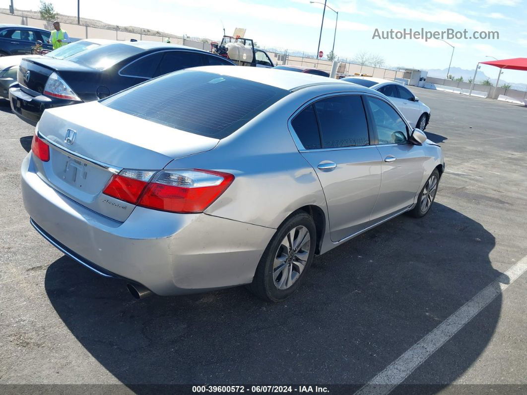 2015 Honda Accord Lx Silver vin: 1HGCR2F33FA043350