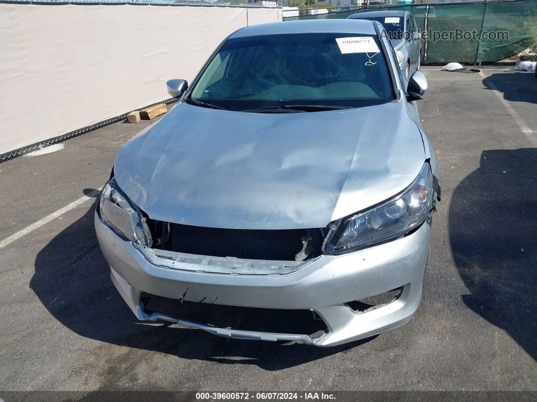 2015 Honda Accord Lx Silver vin: 1HGCR2F33FA043350