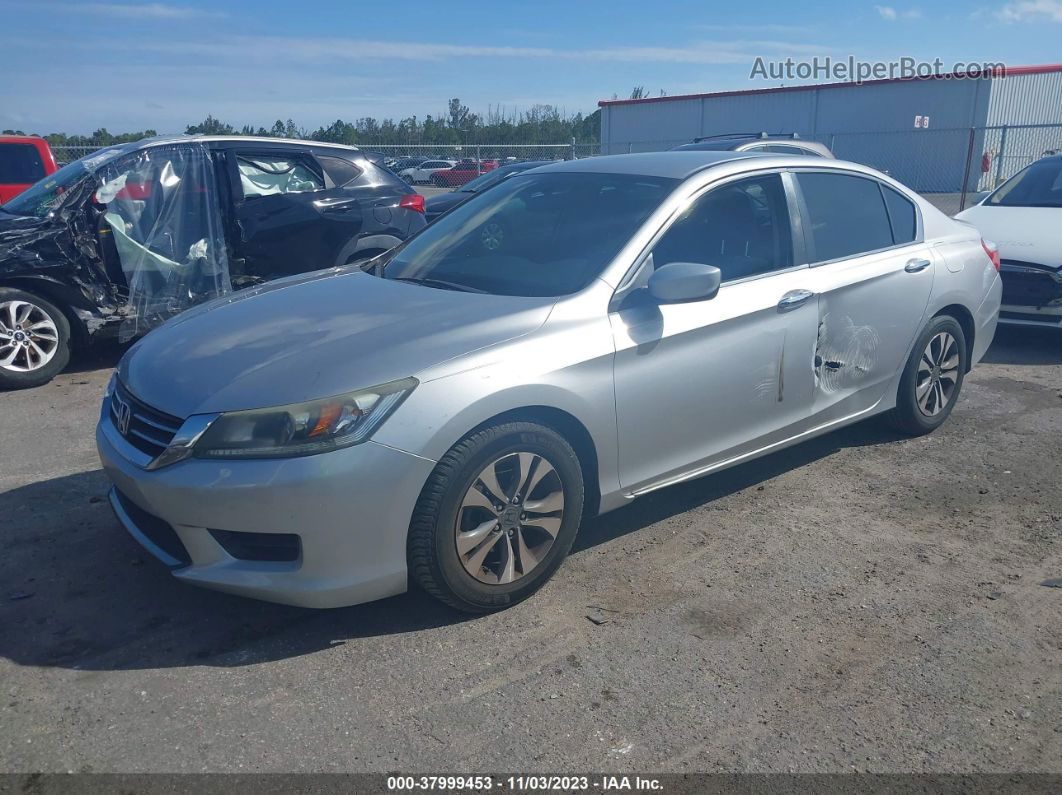 2015 Honda Accord Lx Silver vin: 1HGCR2F33FA069351