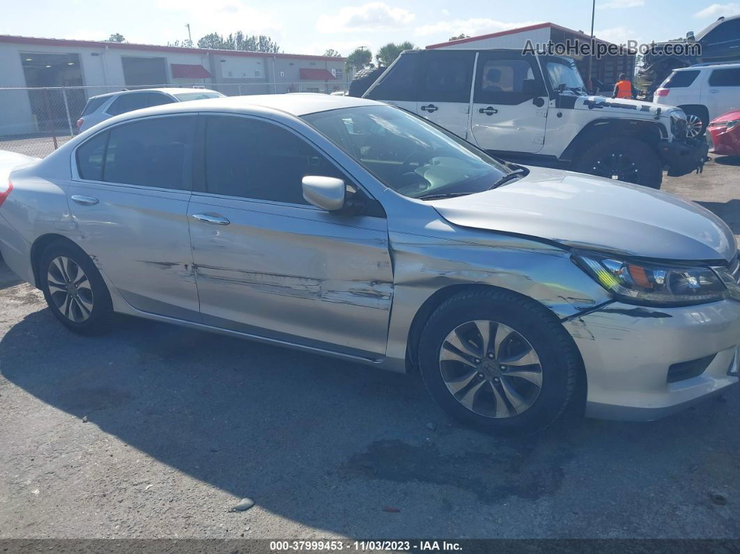 2015 Honda Accord Lx Silver vin: 1HGCR2F33FA069351