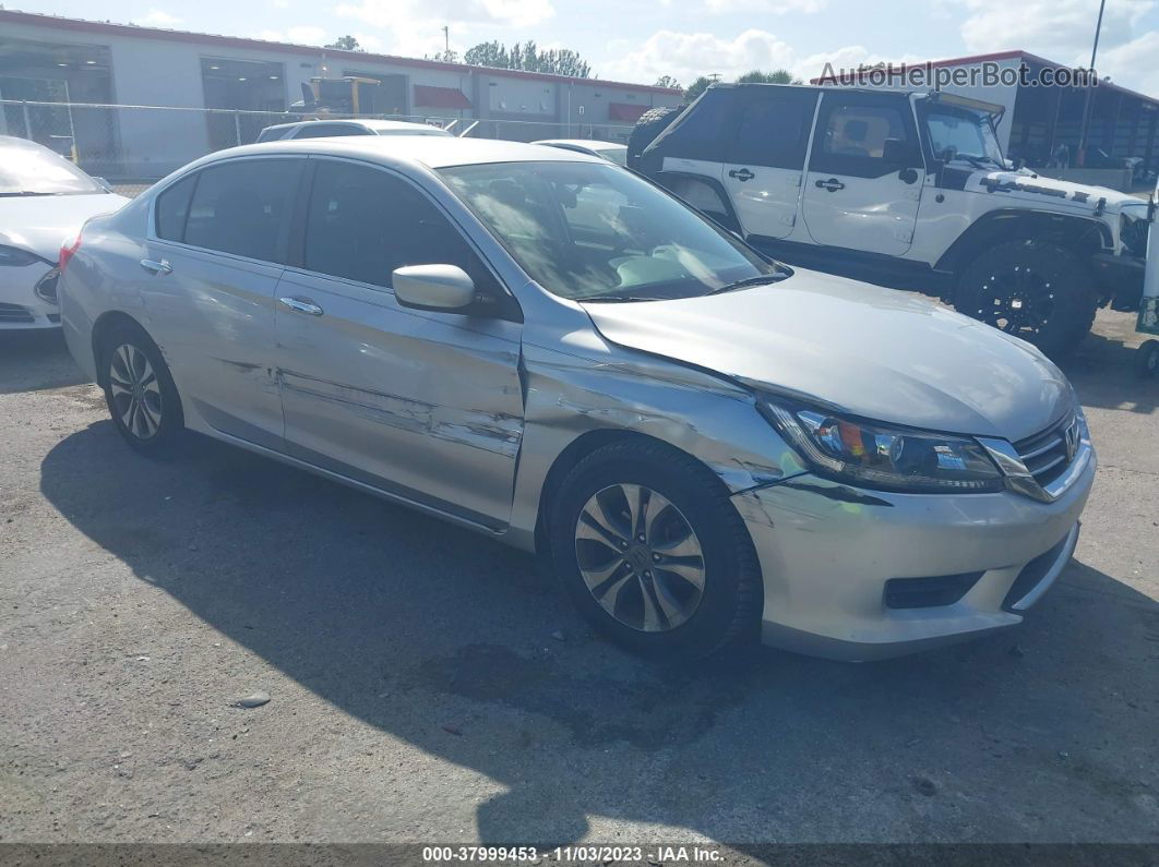 2015 Honda Accord Lx Серебряный vin: 1HGCR2F33FA069351