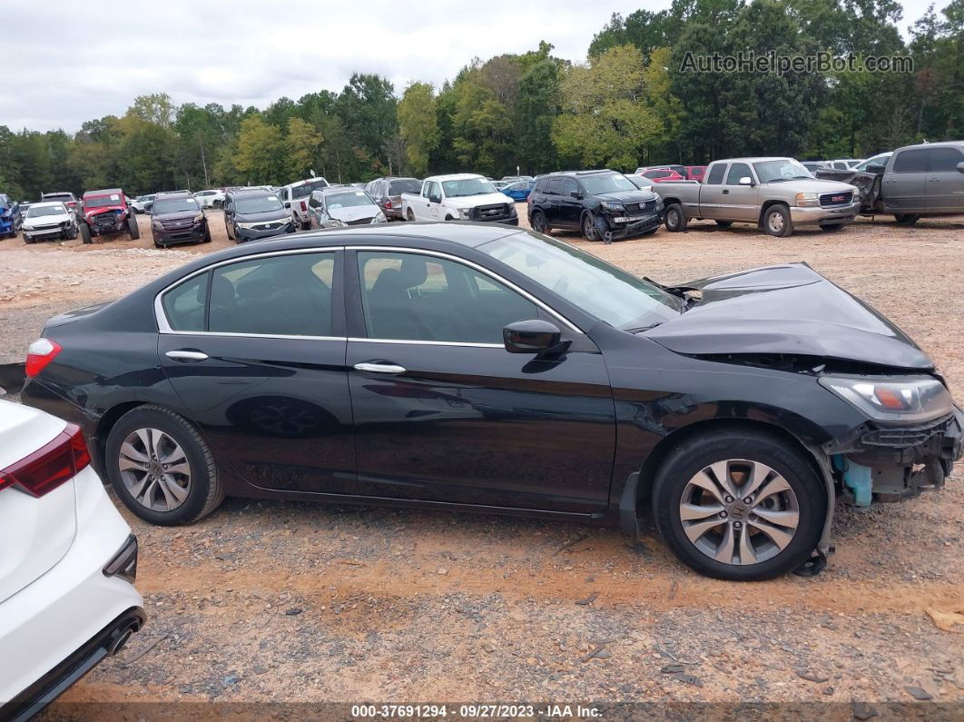 2015 Honda Accord Lx Black vin: 1HGCR2F33FA195371