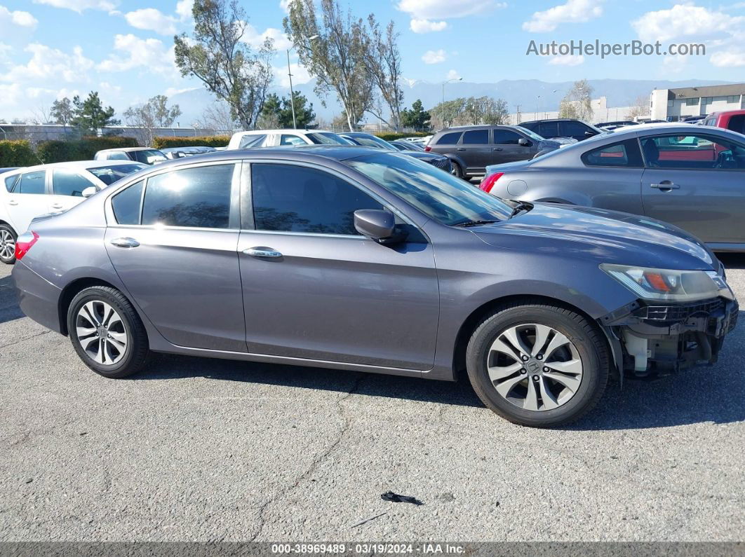 2015 Honda Accord Lx Gray vin: 1HGCR2F33FA236775