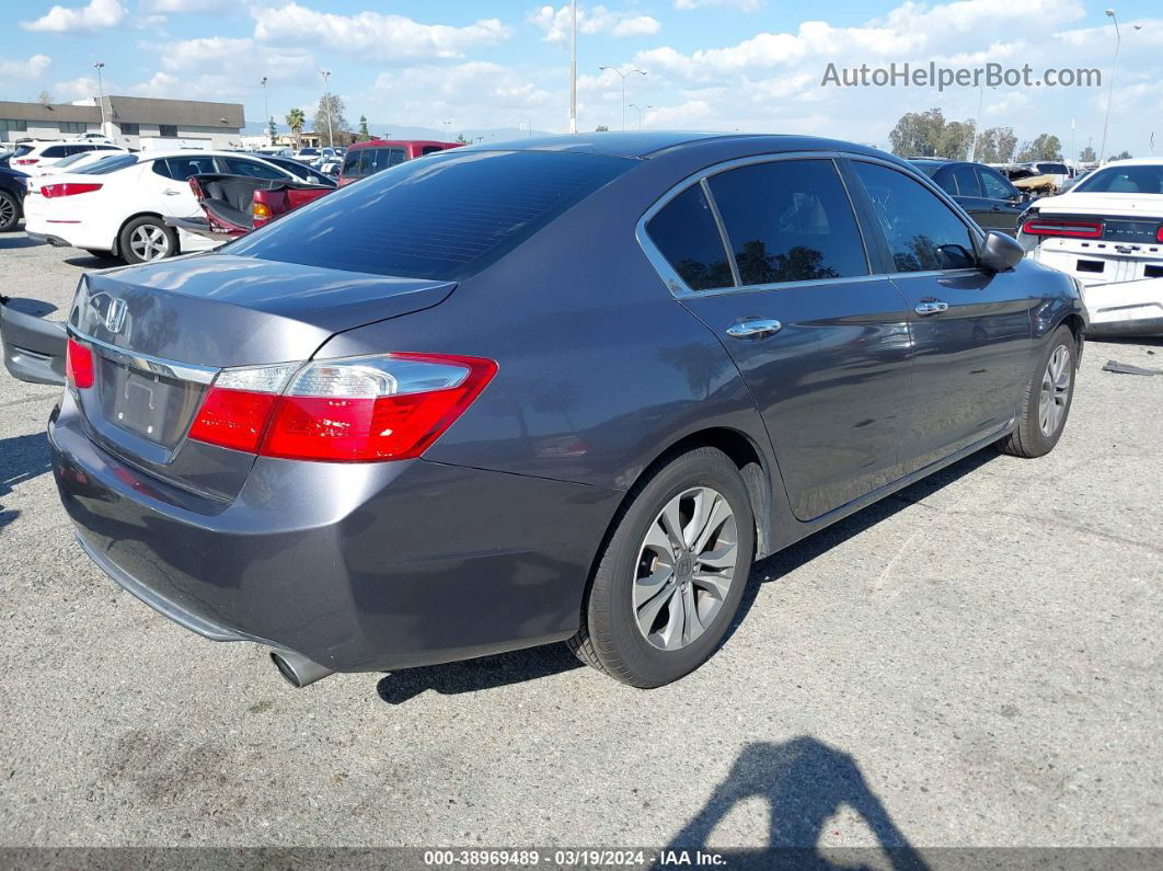 2015 Honda Accord Lx Gray vin: 1HGCR2F33FA236775