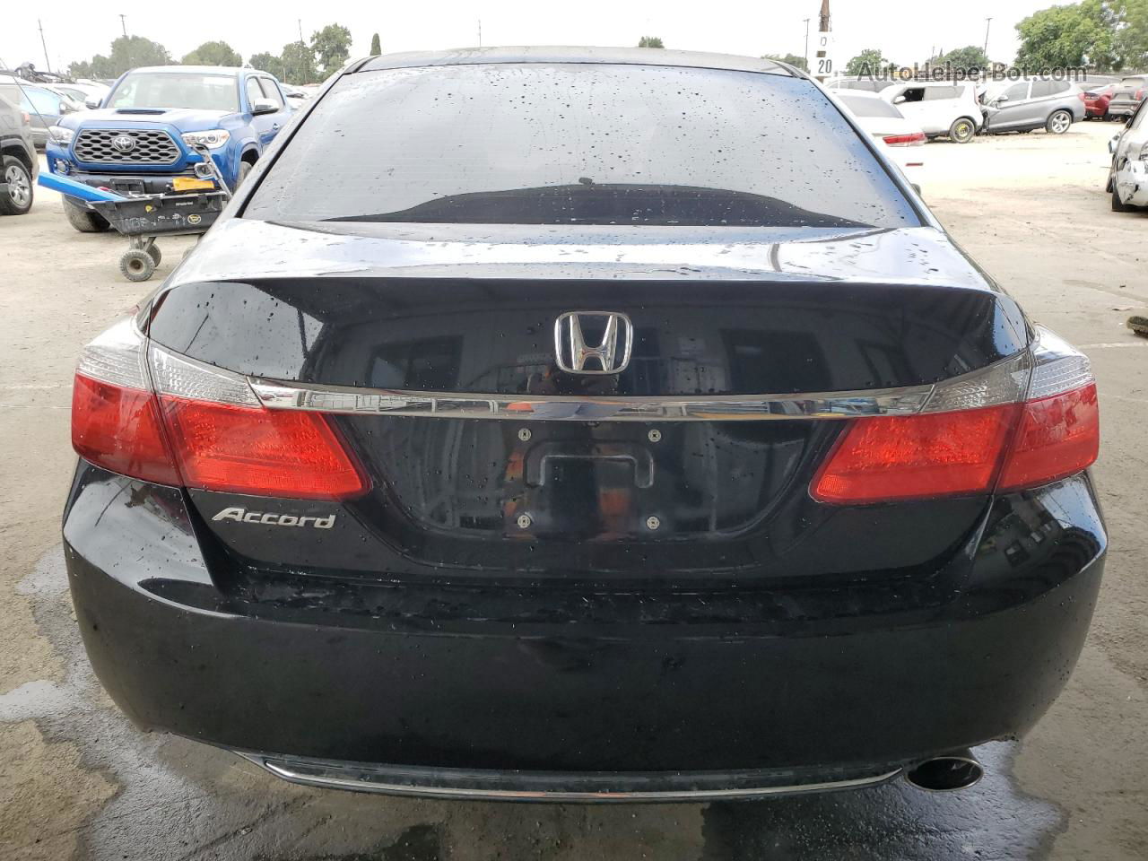 2015 Honda Accord Lx Черный vin: 1HGCR2F33FA242043