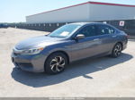 2016 Honda Accord Lx Gray vin: 1HGCR2F33GA002217