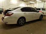 2016 Honda Accord Lx White vin: 1HGCR2F33GA131574