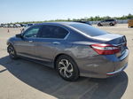 2016 Honda Accord Lx Gray vin: 1HGCR2F33GA214082