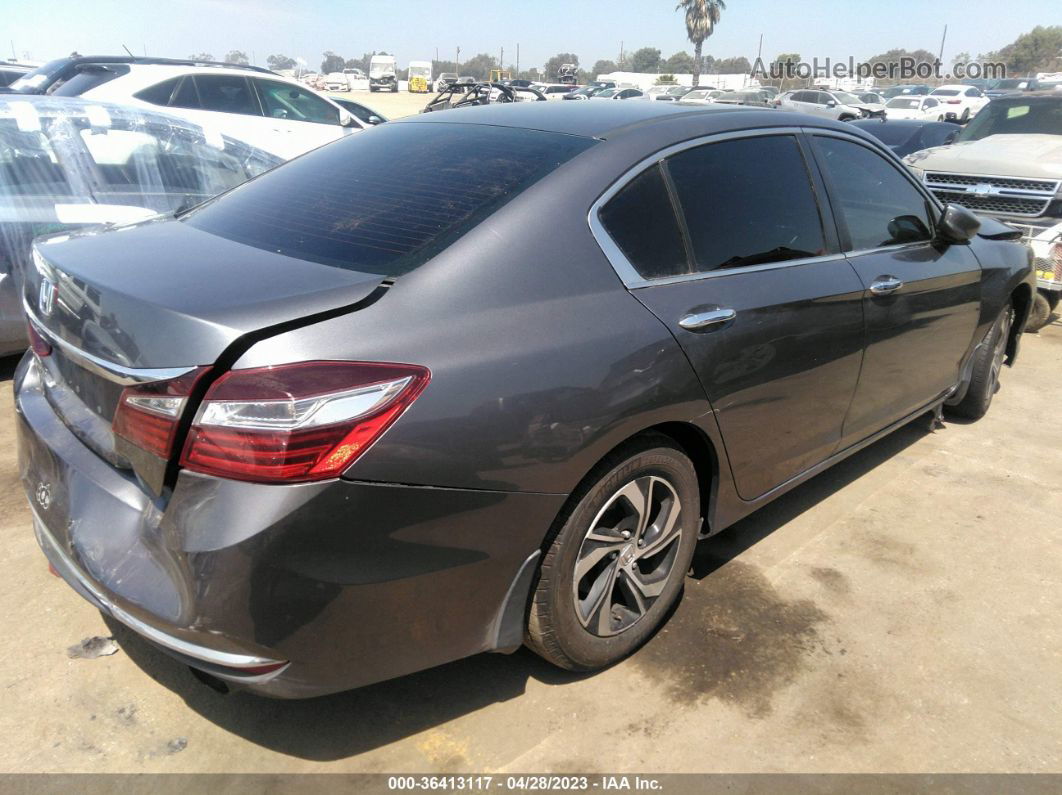 2017 Honda Accord Sedan Lx Gray vin: 1HGCR2F33HA032173