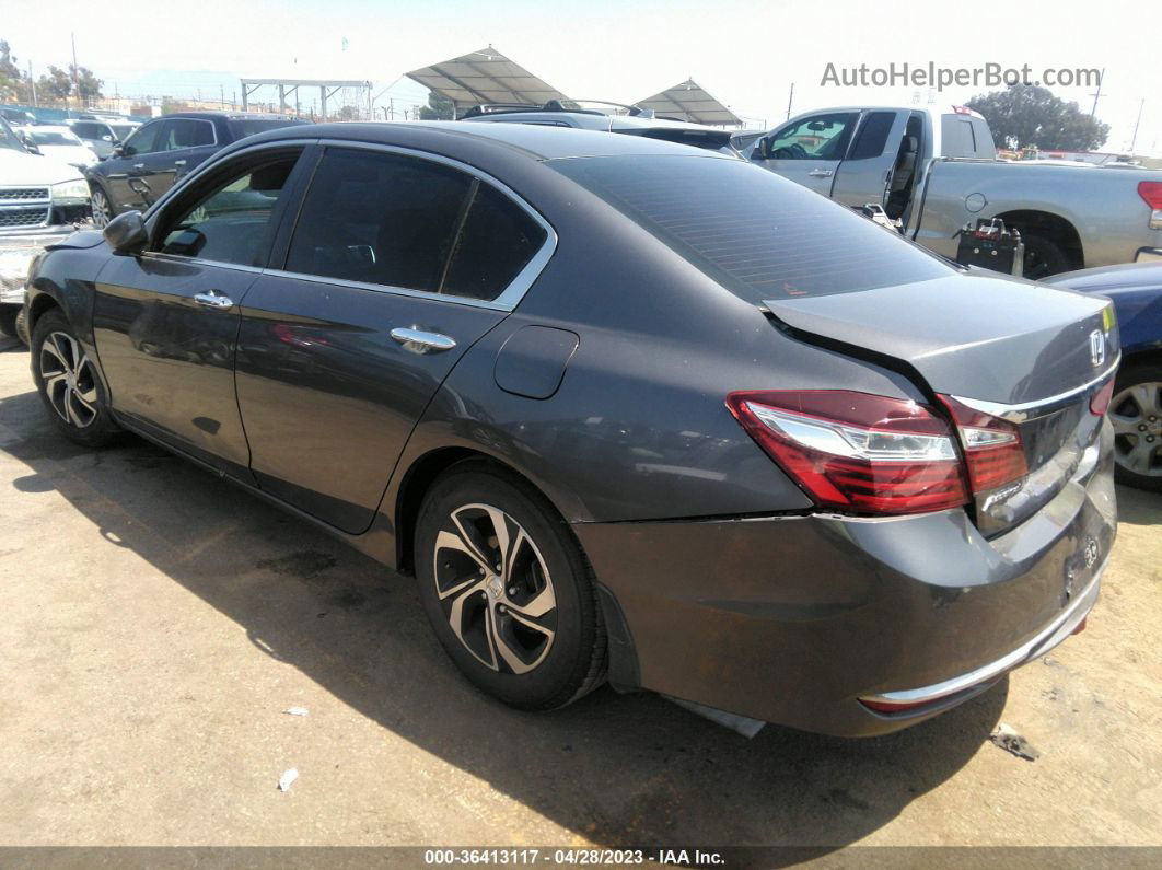 2017 Honda Accord Sedan Lx Gray vin: 1HGCR2F33HA032173