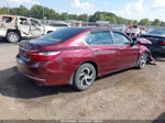 2017 Honda Accord Sedan Lx Burgundy vin: 1HGCR2F33HA098836