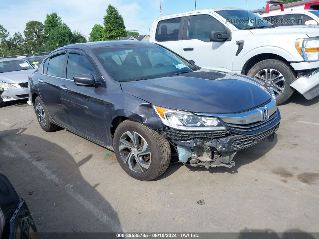 2017 Honda Accord Lx Серый vin: 1HGCR2F33HA163362