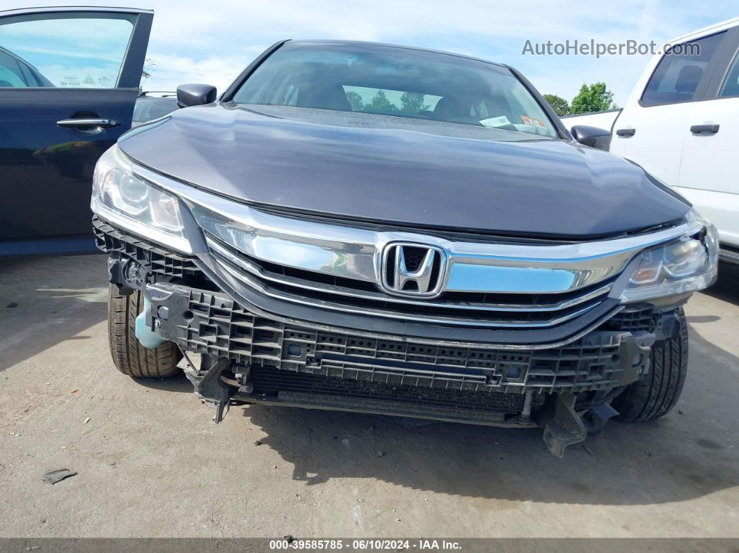 2017 Honda Accord Lx Gray vin: 1HGCR2F33HA163362