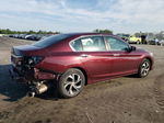 2017 Honda Accord Lx Burgundy vin: 1HGCR2F33HA171557