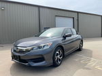 2017 Honda Accord Lx Gray vin: 1HGCR2F33HA210521