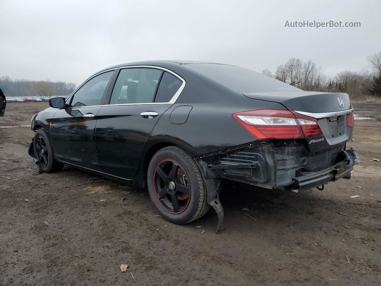 2017 Honda Accord Lx Black vin: 1HGCR2F33HA283081