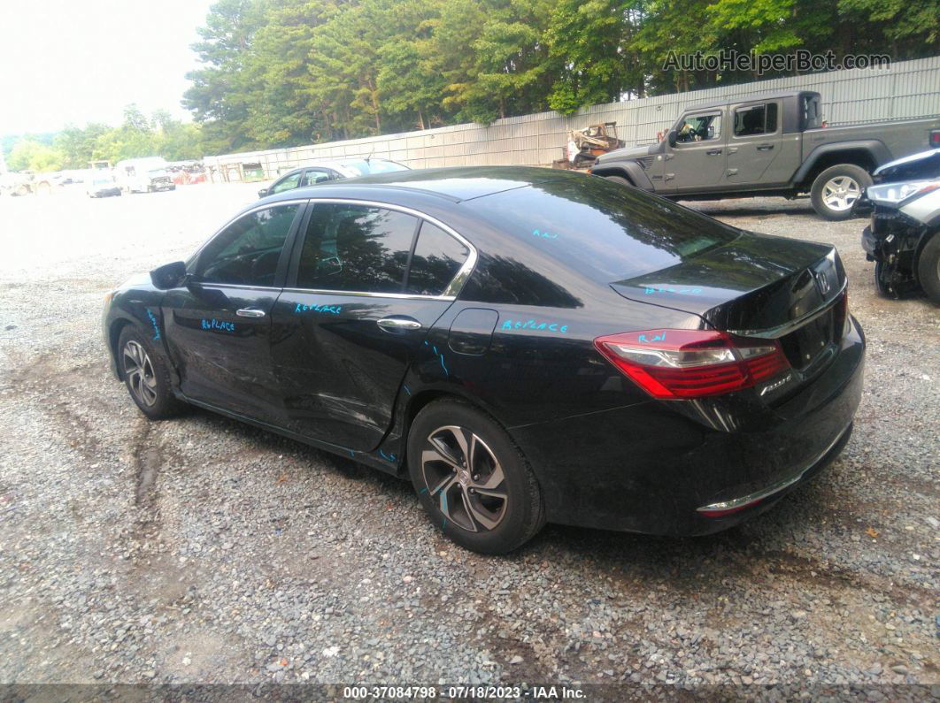 2017 Honda Accord Sedan Lx Black vin: 1HGCR2F33HA292749