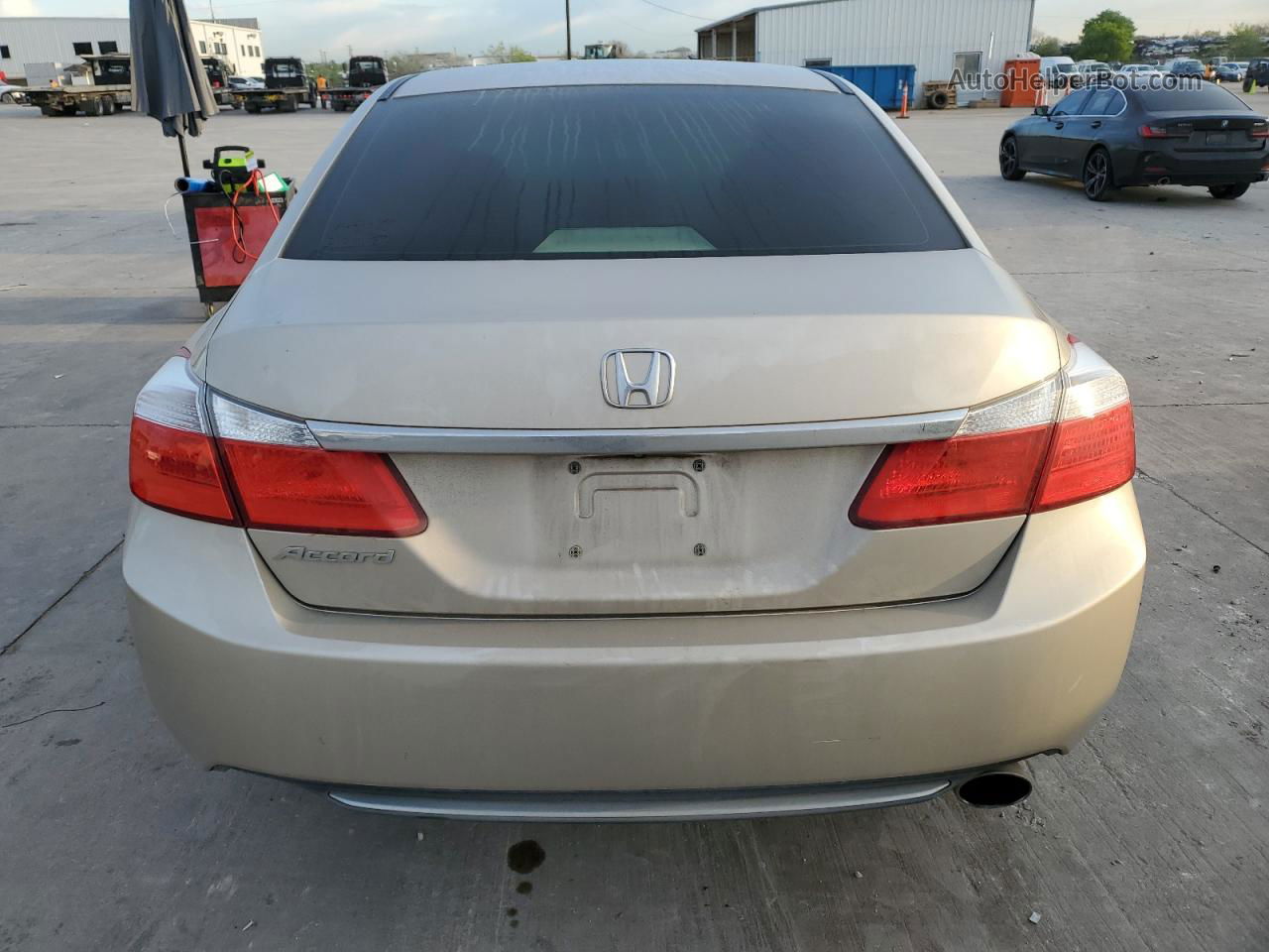 2014 Honda Accord Lx Золотой vin: 1HGCR2F34EA031027