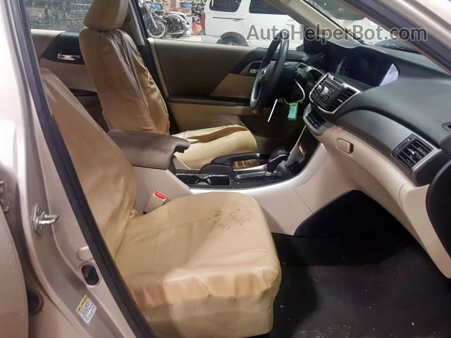 2014 Honda Accord Lx Tan vin: 1HGCR2F34EA066084