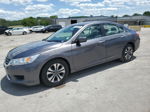 2014 Honda Accord Lx Gray vin: 1HGCR2F34EA081328