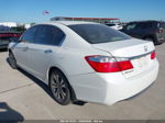 2014 Honda Accord Lx White vin: 1HGCR2F34EA095682