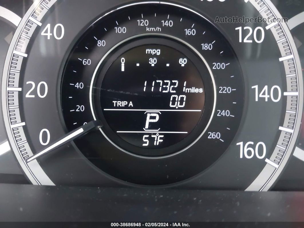 2014 Honda Accord Lx Черный vin: 1HGCR2F34EA118376