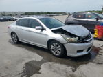 2014 Honda Accord Lx Silver vin: 1HGCR2F34EA164015