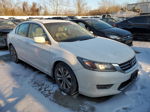 2014 Honda Accord Lx White vin: 1HGCR2F34EA187164