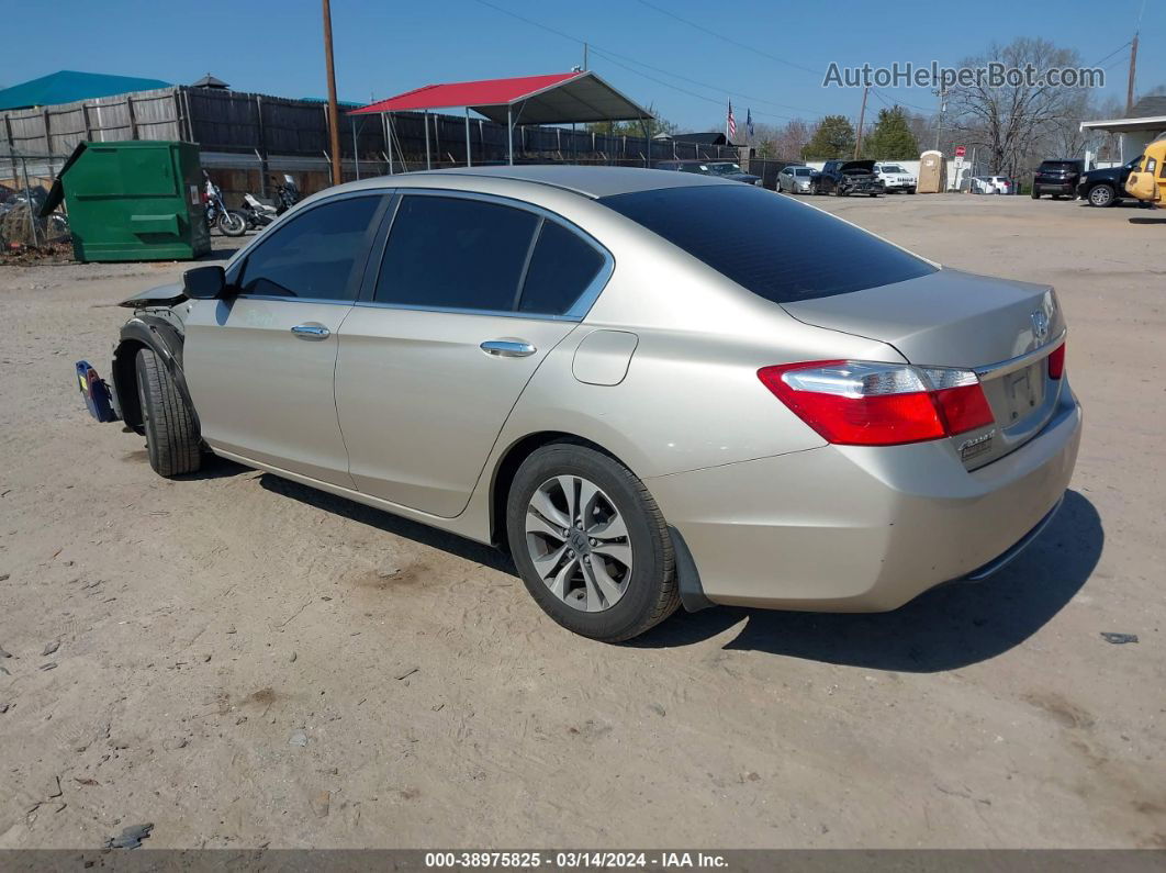 2014 Honda Accord Lx Gold vin: 1HGCR2F34EA208708