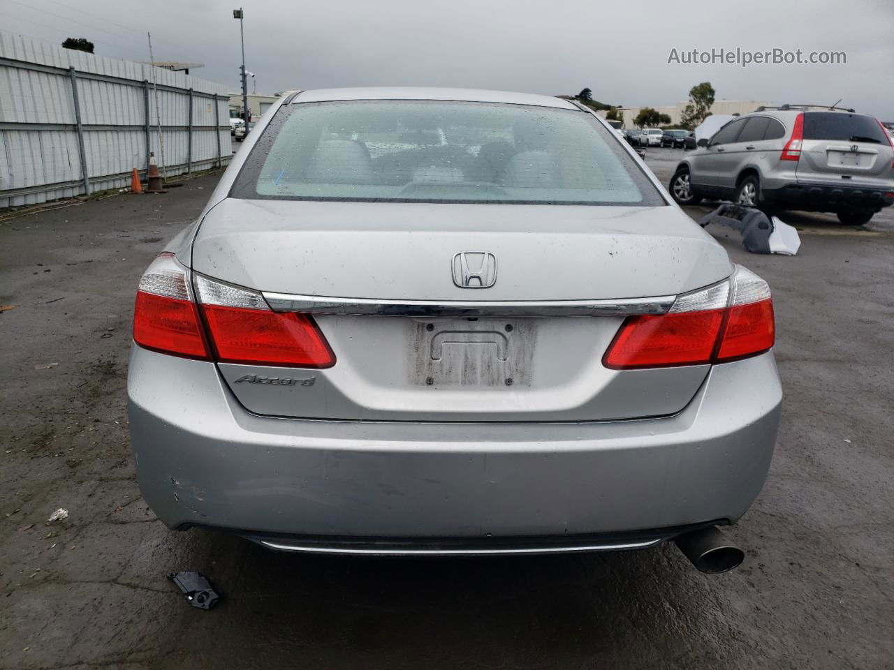 2014 Honda Accord Lx Silver vin: 1HGCR2F34EA211866