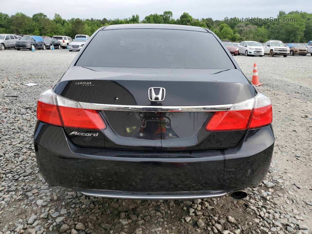 2014 Honda Accord Lx Черный vin: 1HGCR2F34EA217215