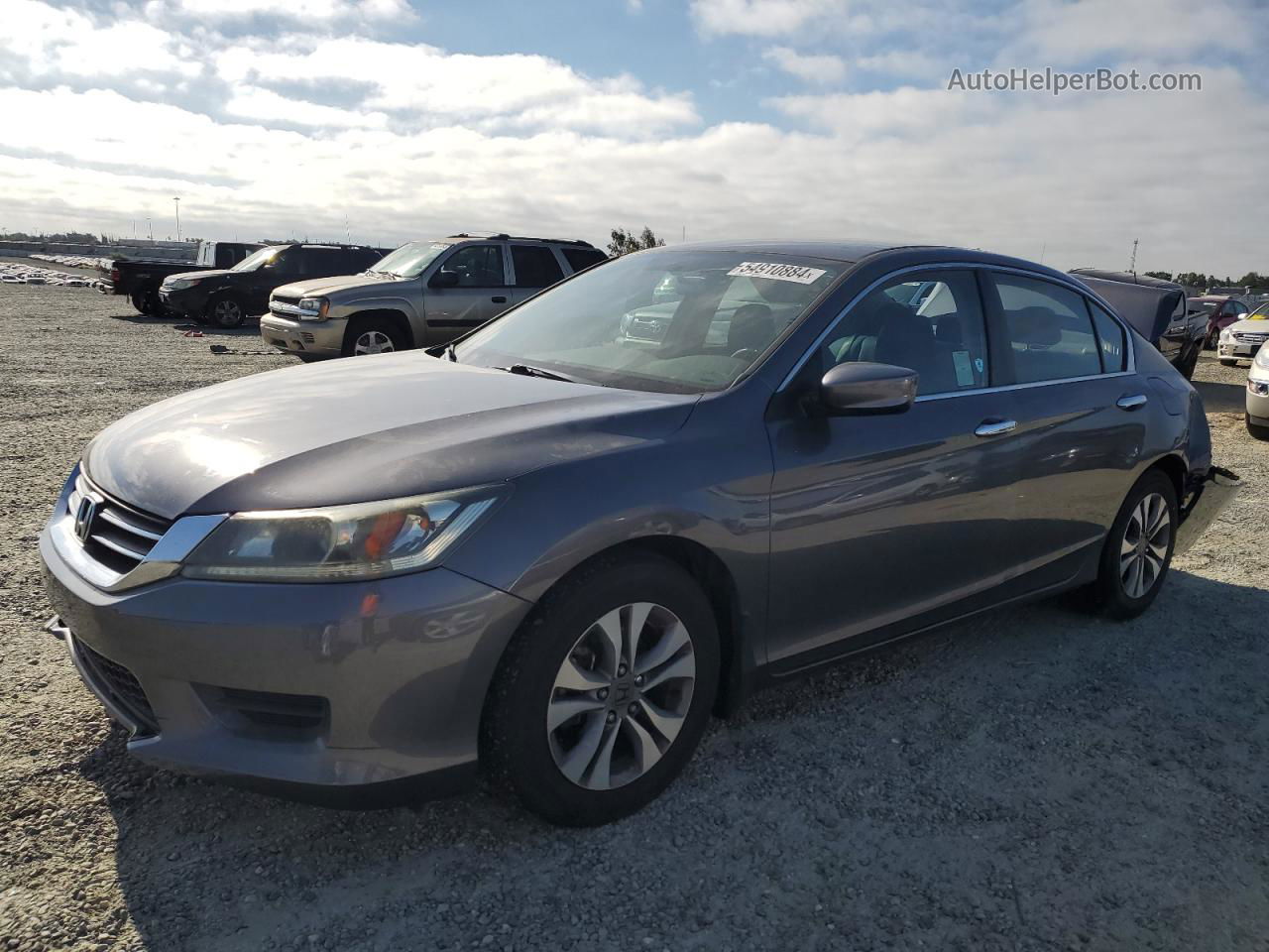 2014 Honda Accord Lx Charcoal vin: 1HGCR2F34EA284526