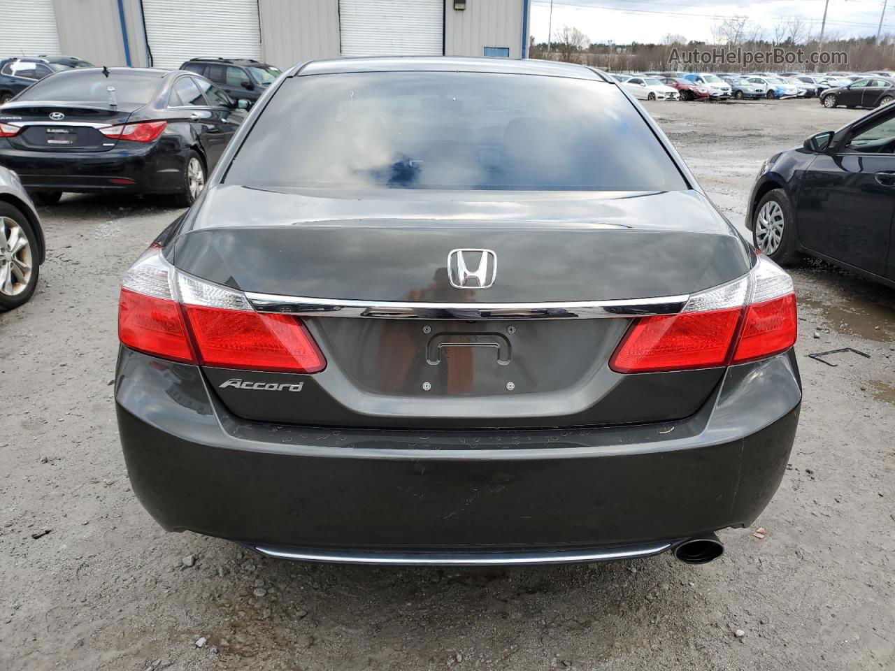 2014 Honda Accord Lx Gray vin: 1HGCR2F34EA297471