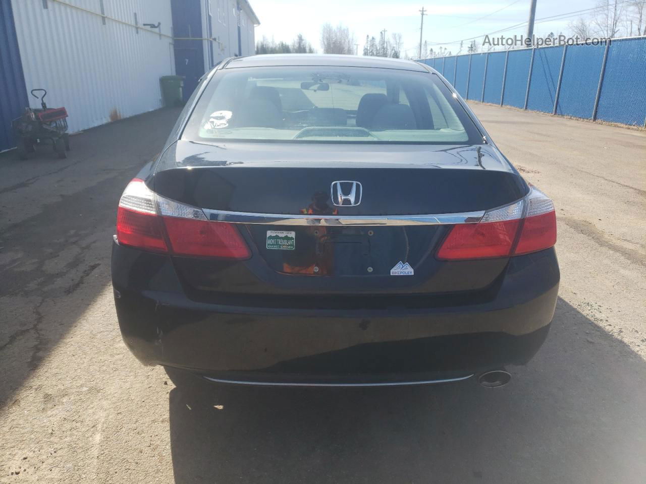 2014 Honda Accord Lx Black vin: 1HGCR2F34EA808855