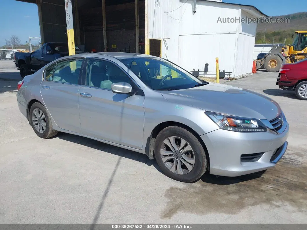 2015 Honda Accord Lx Silver vin: 1HGCR2F34FA005884